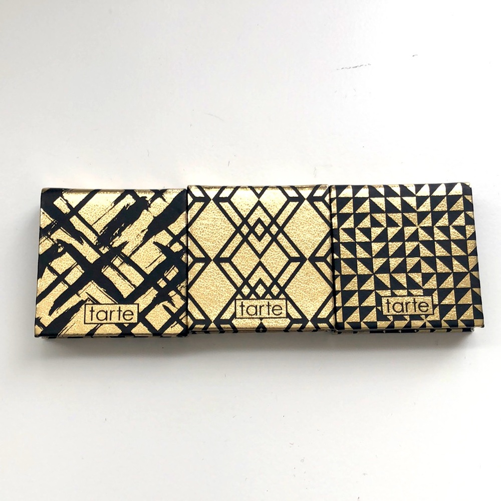 Tarte metallic eyeshadows
